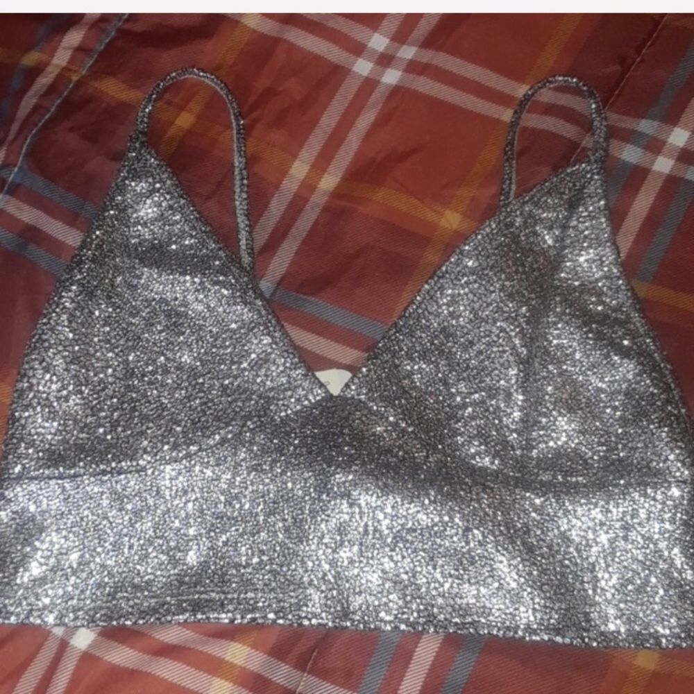 Metallic Bralette